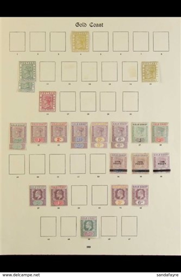1876-1935 FINE MINT COLLECTION  An Attractive Collection On Clean Imperial Printed Album Pages Which Includes 1876-84 (w - Côte D'Or (...-1957)