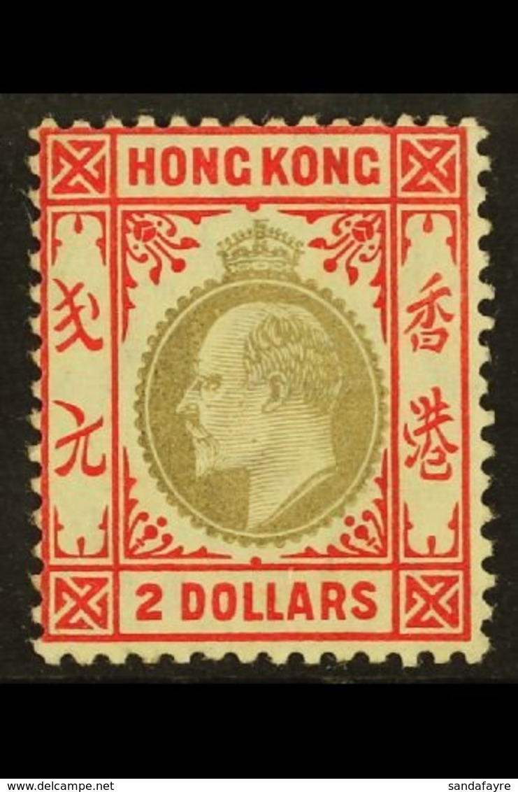 1904  $2 Slate And Scarlet, Ed VII Wmk MCA, SG 87, Very Fine And Fresh Mint. For More Images, Please Visit Http://www.sa - Altri & Non Classificati