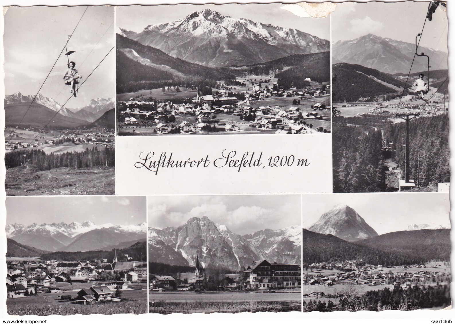 Luftkurort Seefeld, 1200 M - (Tirol) - Sessellift  - (1962) - Seefeld