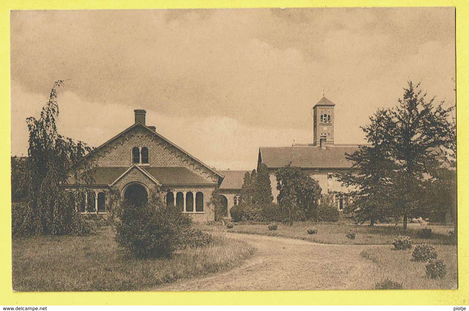 * Loppem - Lophem (Brugge - Bruges) * (Nels, Ern Thill) Abbaye De Saint André, école, Claustrale Et Bibliothèque, Abdij - Brugge