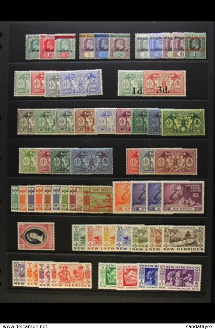 ENGLISH  1908-1970 ALL DIFFERENT Fine Mint Collection Presented Chronologically On A Series Of Stock Pages. An Attractiv - Autres & Non Classés