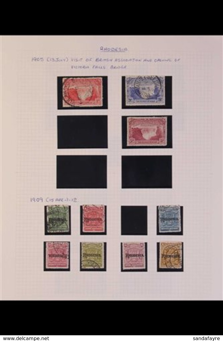 1892-1919 ALL DIFFERENT COLLECTION  Mint And Used (mostly Used). With 1892-94 To 6d, 1896-97 To 2s, 1896 (Cape Overprint - Other & Unclassified