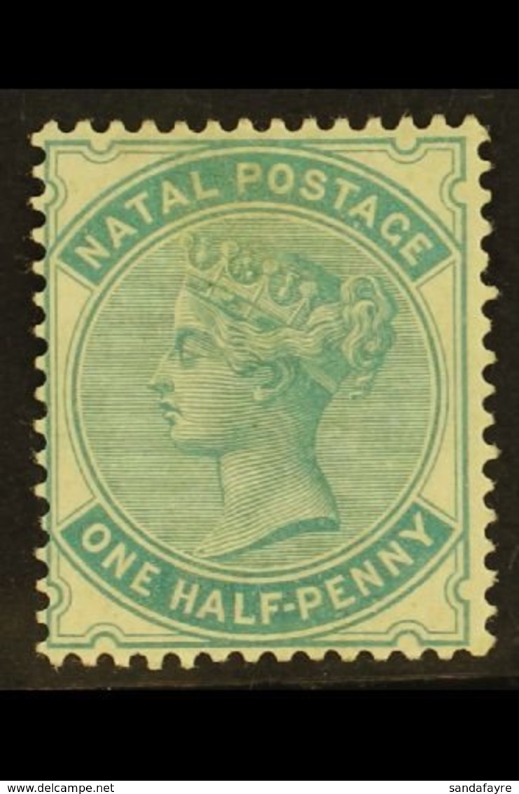 1882  ½d Blue Green, Wmk CA, SG 97, Very Fine And Fresh Mint. For More Images, Please Visit Http://www.sandafayre.com/it - Ohne Zuordnung