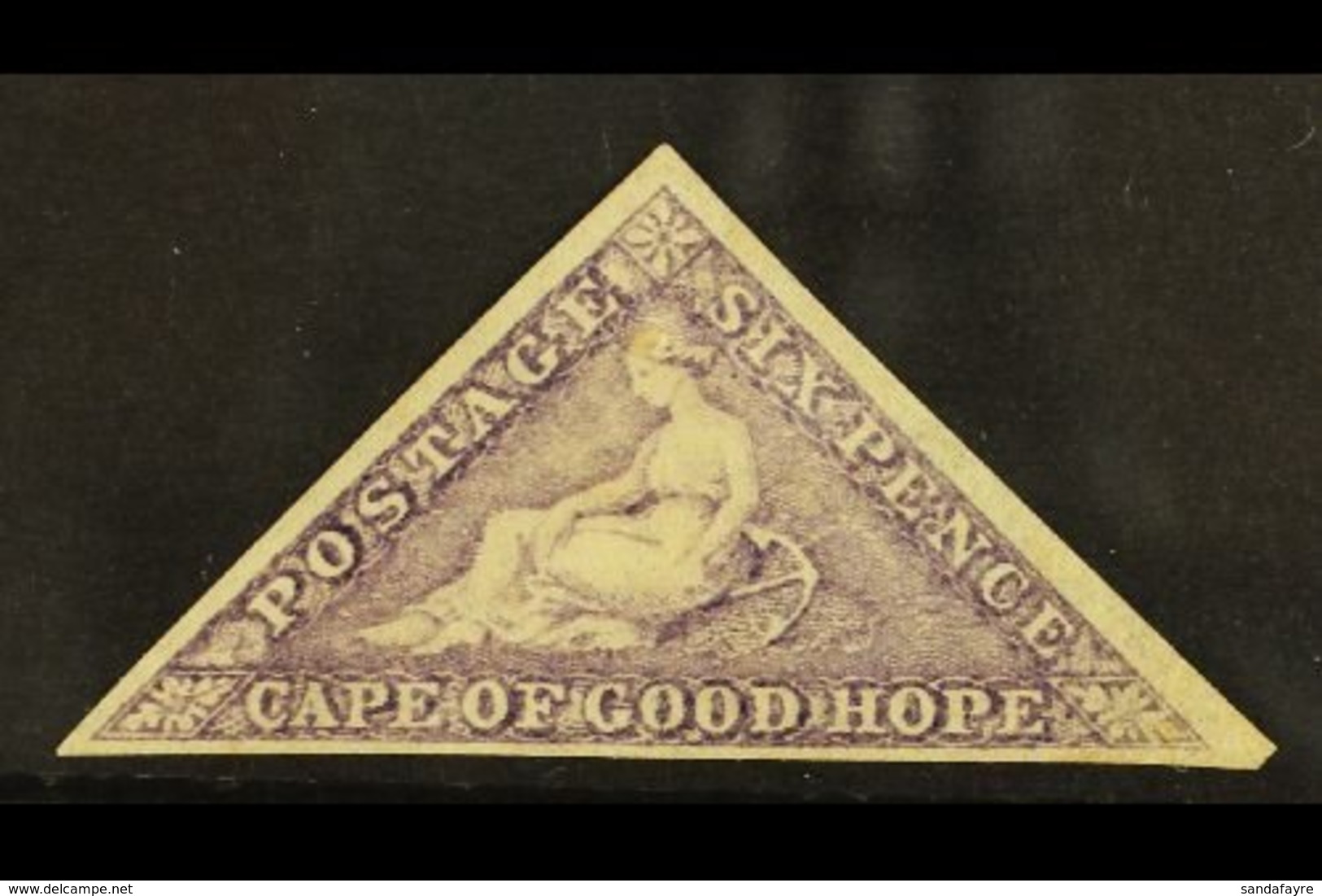 CAPE OF GOOD HOPE  1863-64 6d Bright Mauve, SG 20, Very Fine Mint With Part OG & 3 Large Margins. Fresh & Pretty For Mor - Non Classificati