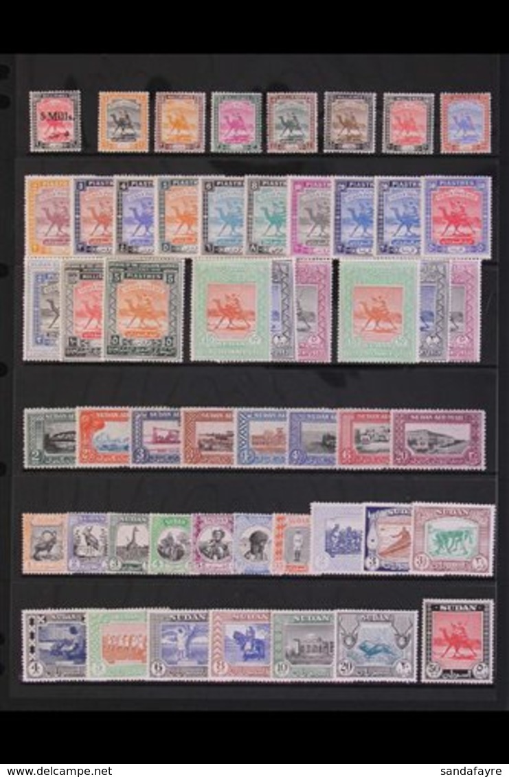 1940-51 KGVI MINT SETS COLLECTION.  An Attractive, ALL DIFFERENT Collection Of Sets Presented On A Stock Page. Includes  - Soudan (...-1951)