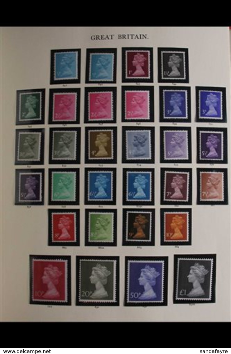 1970-1997 NHM COMMEMORATIVES COLLECTION.  A Complete Nhm Commemoratives Collection Presented In Mounts In A SG "Windsor" - Otros & Sin Clasificación