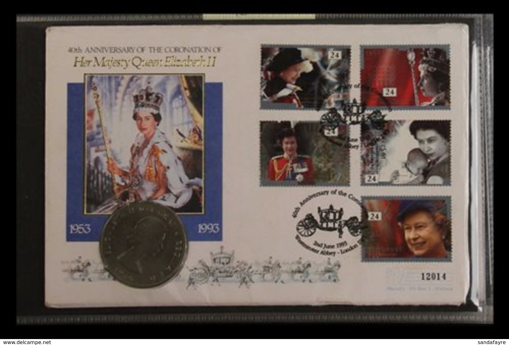 UNCHECKED COVER HOARD  1970's-2000's At A Glance In 9 Albums, Includes An Album Of Northern Ireland Definitives Fdc, Ple - FDC