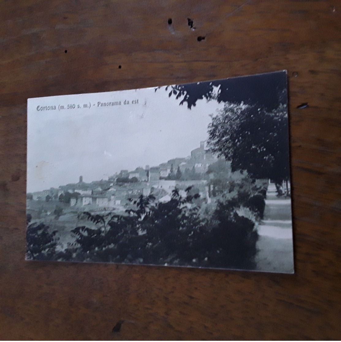 Cartolina Postale 1923, Cortona Panorama Da Est - Arezzo