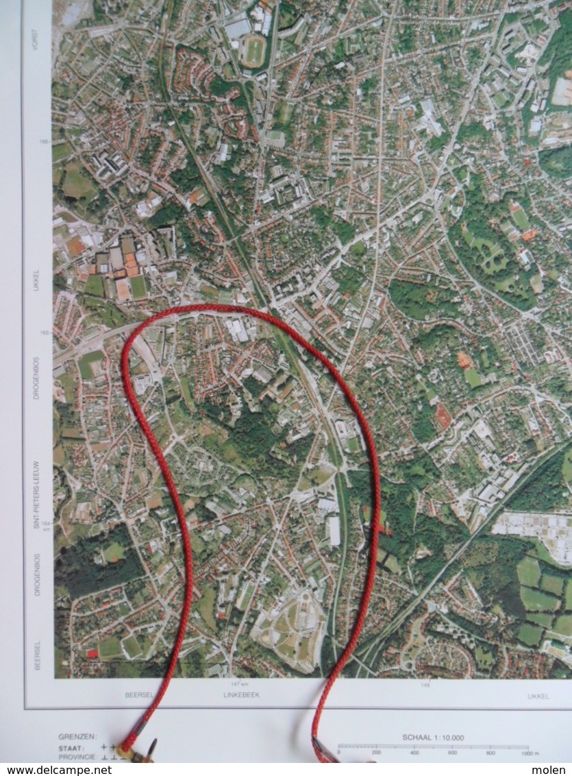 PHOTO AERIENNE LUCHT-FOTO UKKEL UCCLE SAINT-GILLES -JOB SINT-GILLIS VORST FOREST DROGENBOS IXELLES ORTHOFOTOPLAN R774 - Uccle - Ukkel