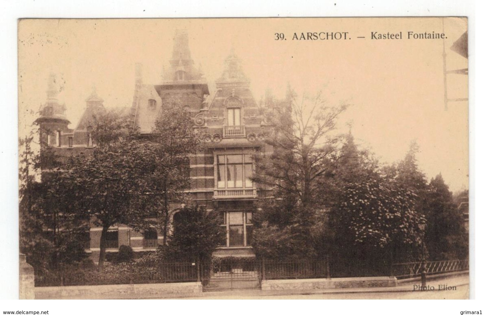 39. AARSCHOT  -  Kasteel Fontaine - Aarschot