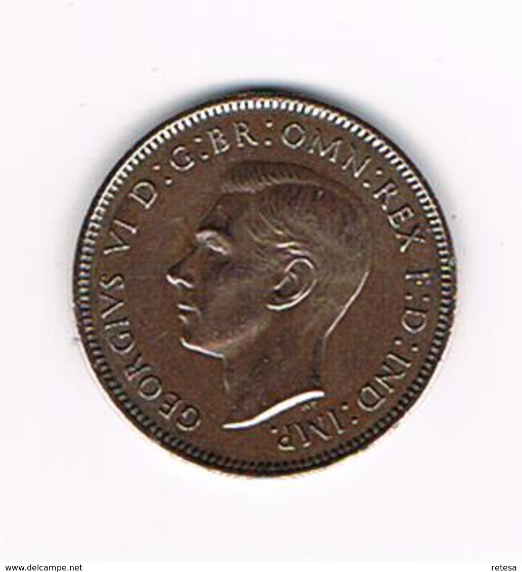 //  GREAT BRITAIN  FARTHING  1941 GEORGE VI - B. 1 Farthing