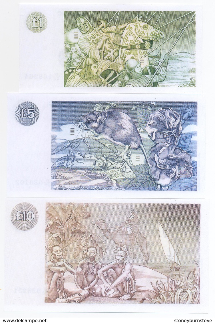 Scotland Clydesdale Bank 6 Note Set 1983-91 COPY - Collections