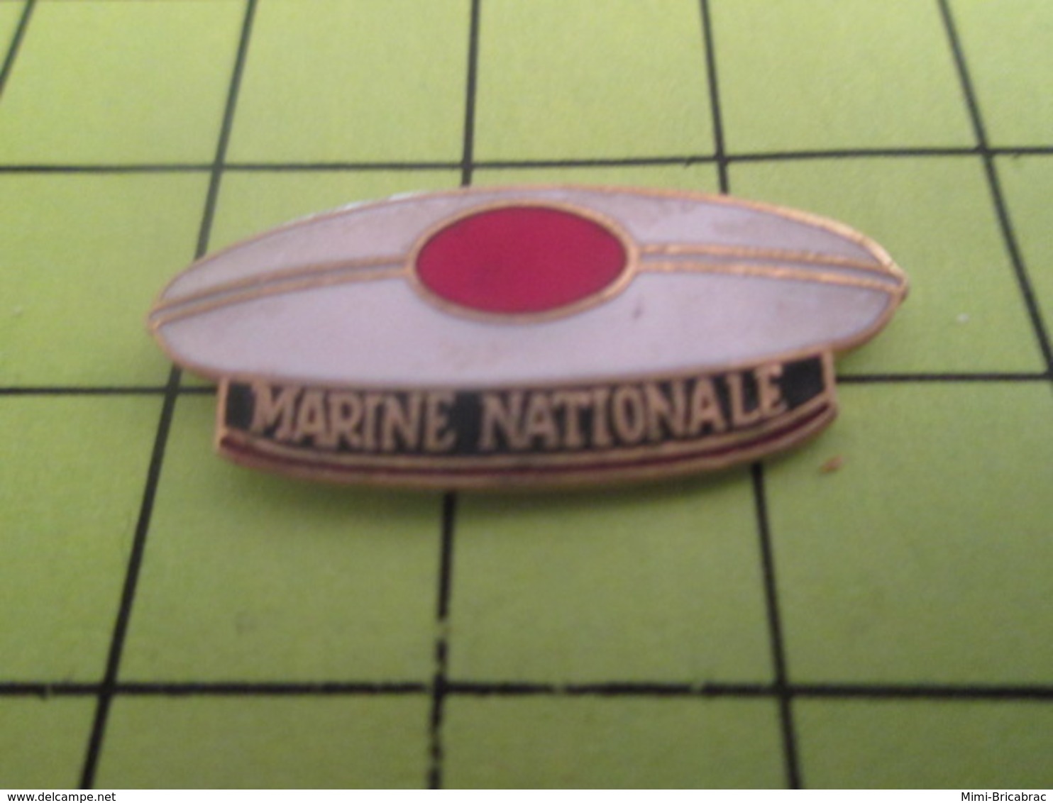 115e Pins Pin's / Rare & TB état / THEME : BATEAUX / BERET DE MARIN DE LA MARINE NATIONALE - Boats