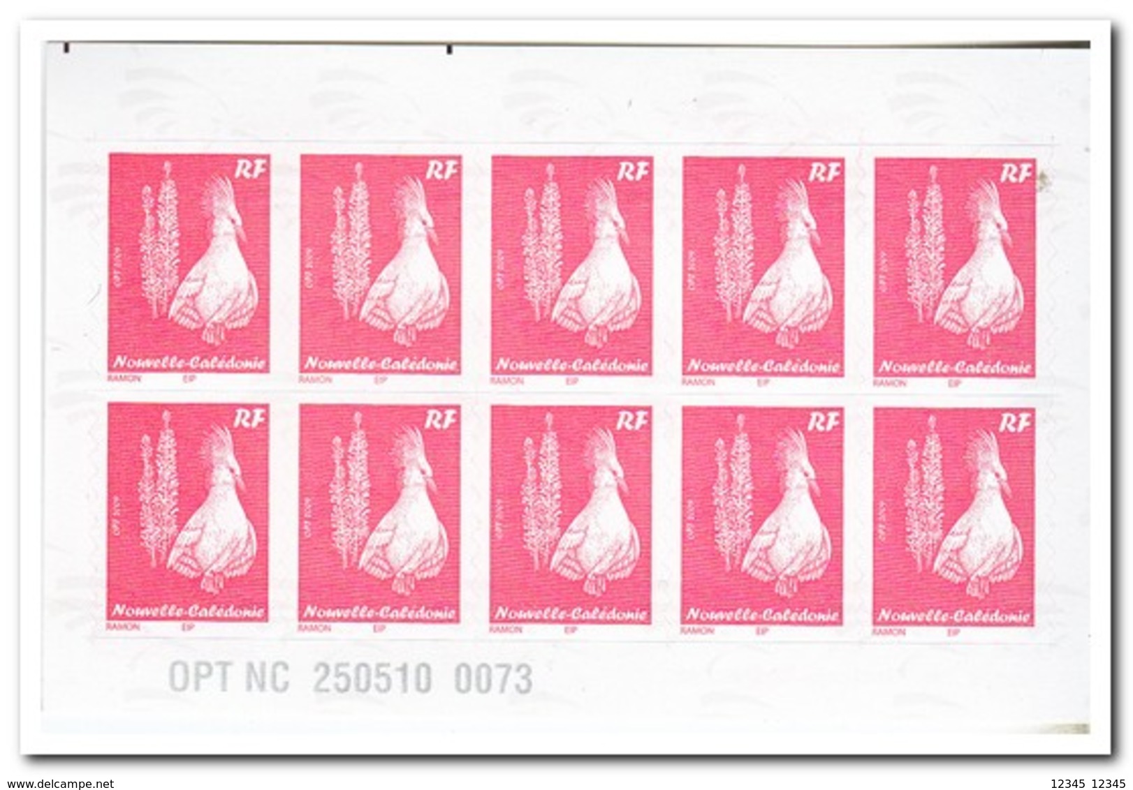 Nieuw Caledonië 2009, Postfris MNH, Birds ( Booklet, Carnet ) - Postzegelboekjes