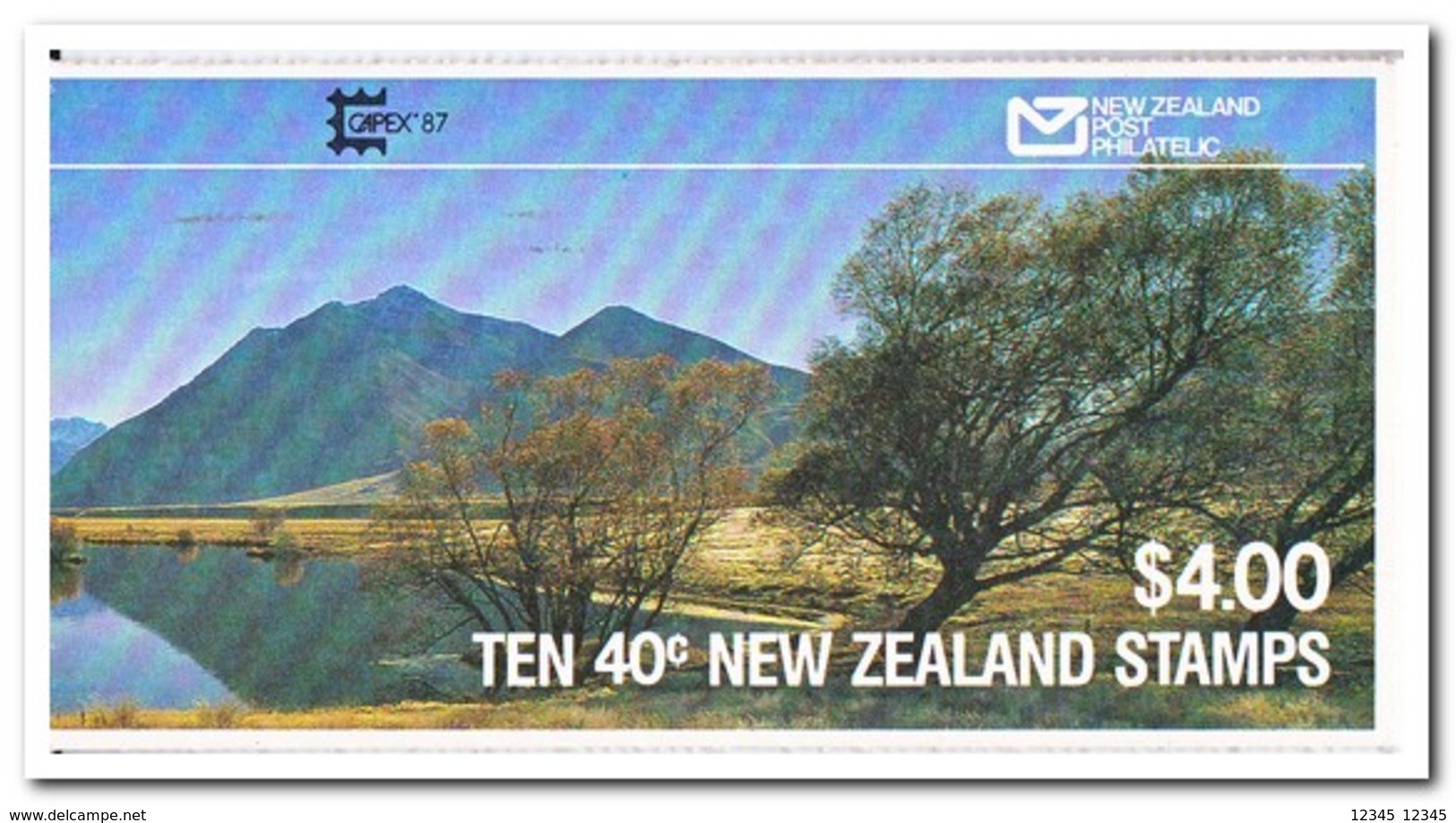 Nieuw Zeeland 1987, Postfris MNH, Birds, Capex Overprint ( 2 Booklets, Carnets ) - Postzegelboekjes