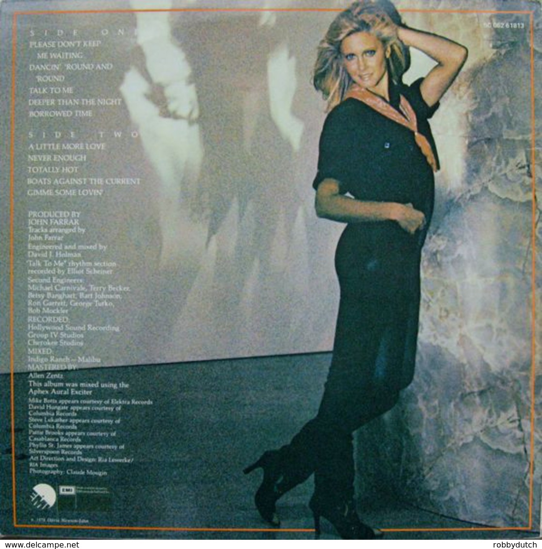 * LP *  OLIVIA NEWTON-JOHN - TOTALLY HOT (Holland 1978) - Rock