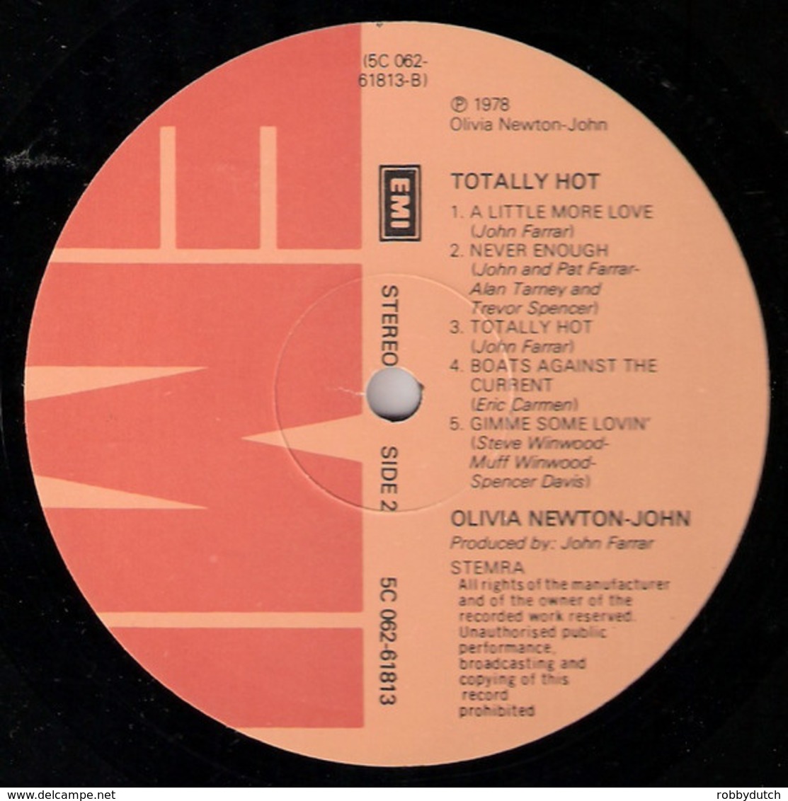 * LP *  OLIVIA NEWTON-JOHN - TOTALLY HOT (Holland 1978) - Rock