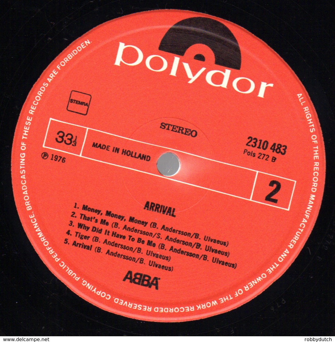 * LP *  ABBA - ARRIVAL (Holland 1976) - Disco, Pop