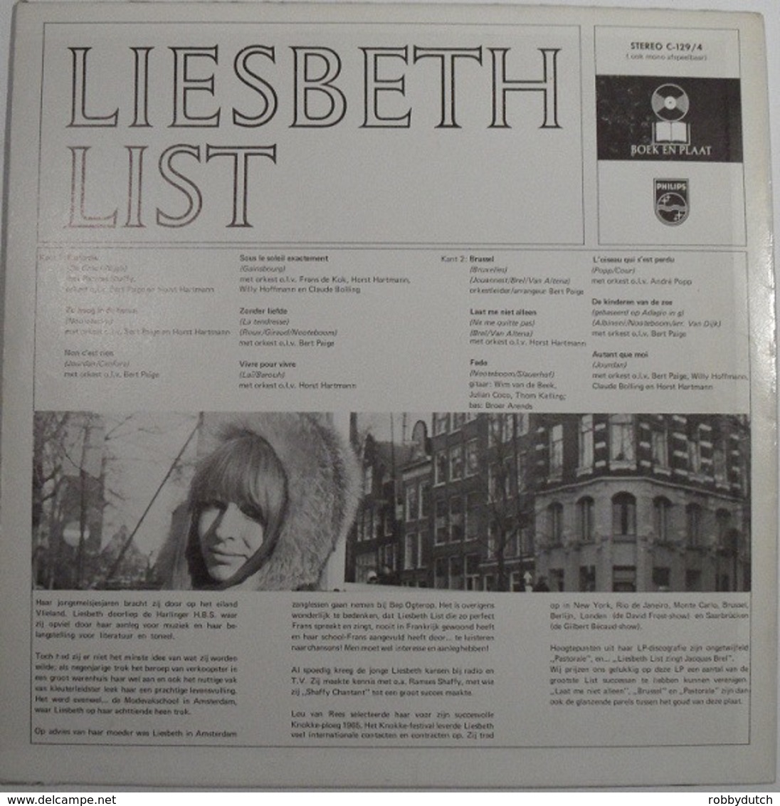 * LP *  LIESBETH LIST - SAME (Holland 1969) - Autres - Musique Néerlandaise