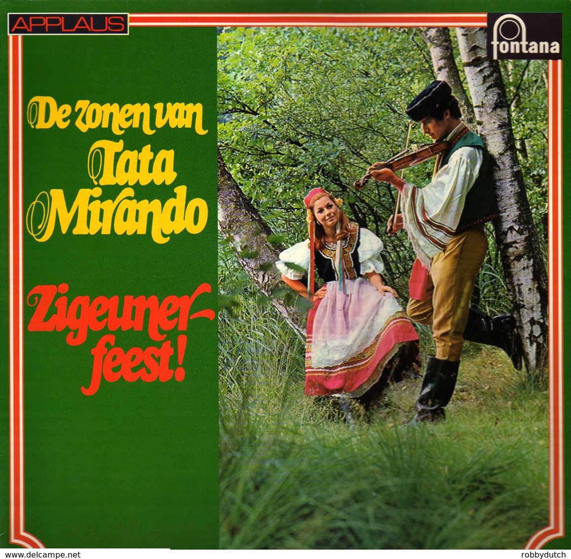 * LP *  ZIGEUNERFEEST ! - DE ZONEN VAN TATA MIRANDO - World Music