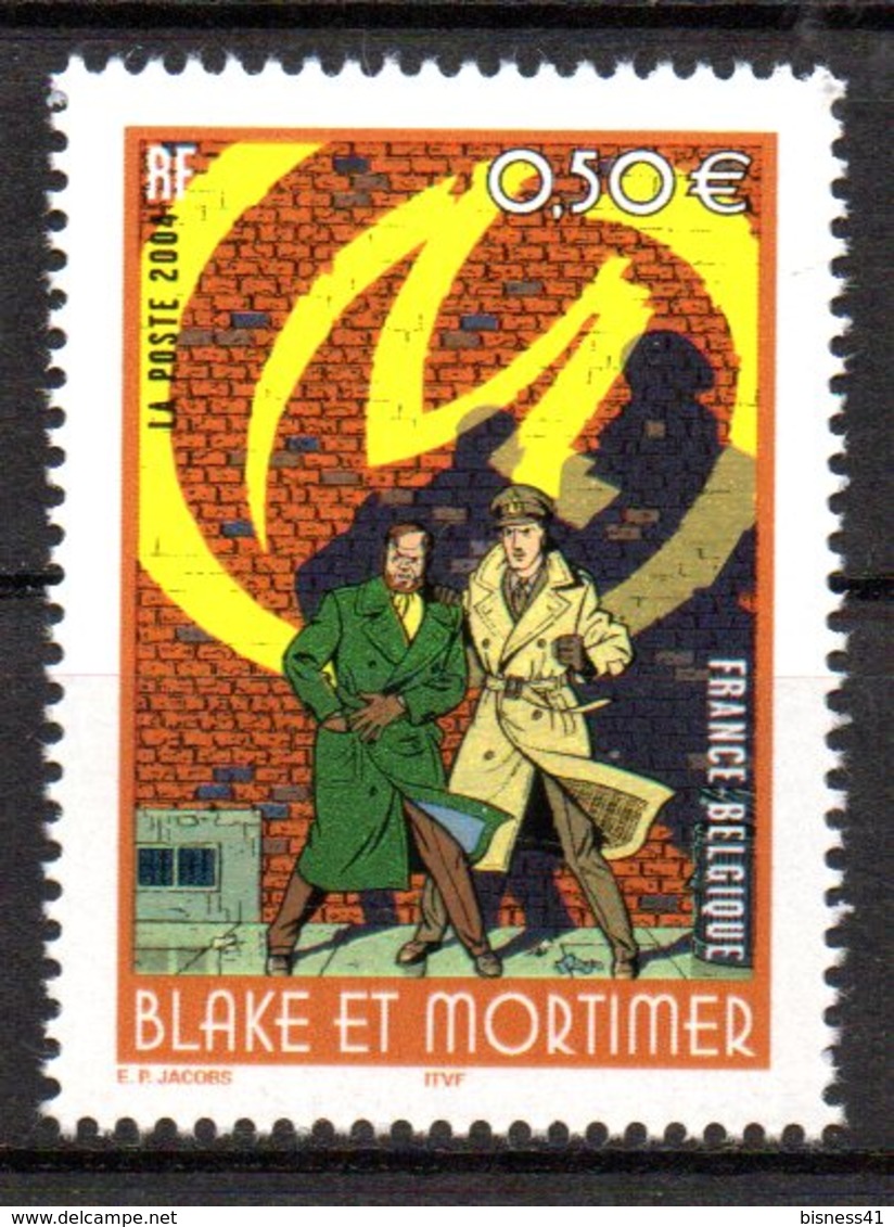 Col12 France Variété N° 3669 Black Et Mortimer Phosphore A Cheval Neuf XX MNH Luxe - Ungebraucht