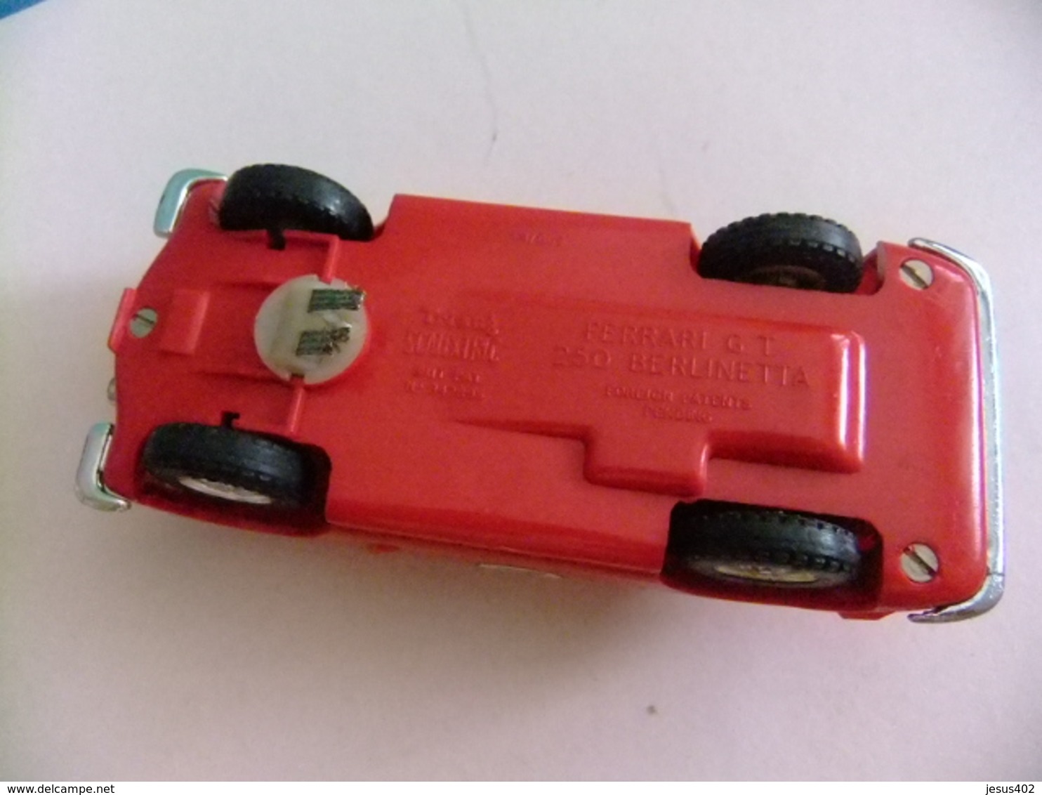 SCALEXTRIC Tri-Ang FERRARI 250 GT BERLINETTA MM / C69 Rojo N 2 Con Caja Repro - Autocircuits