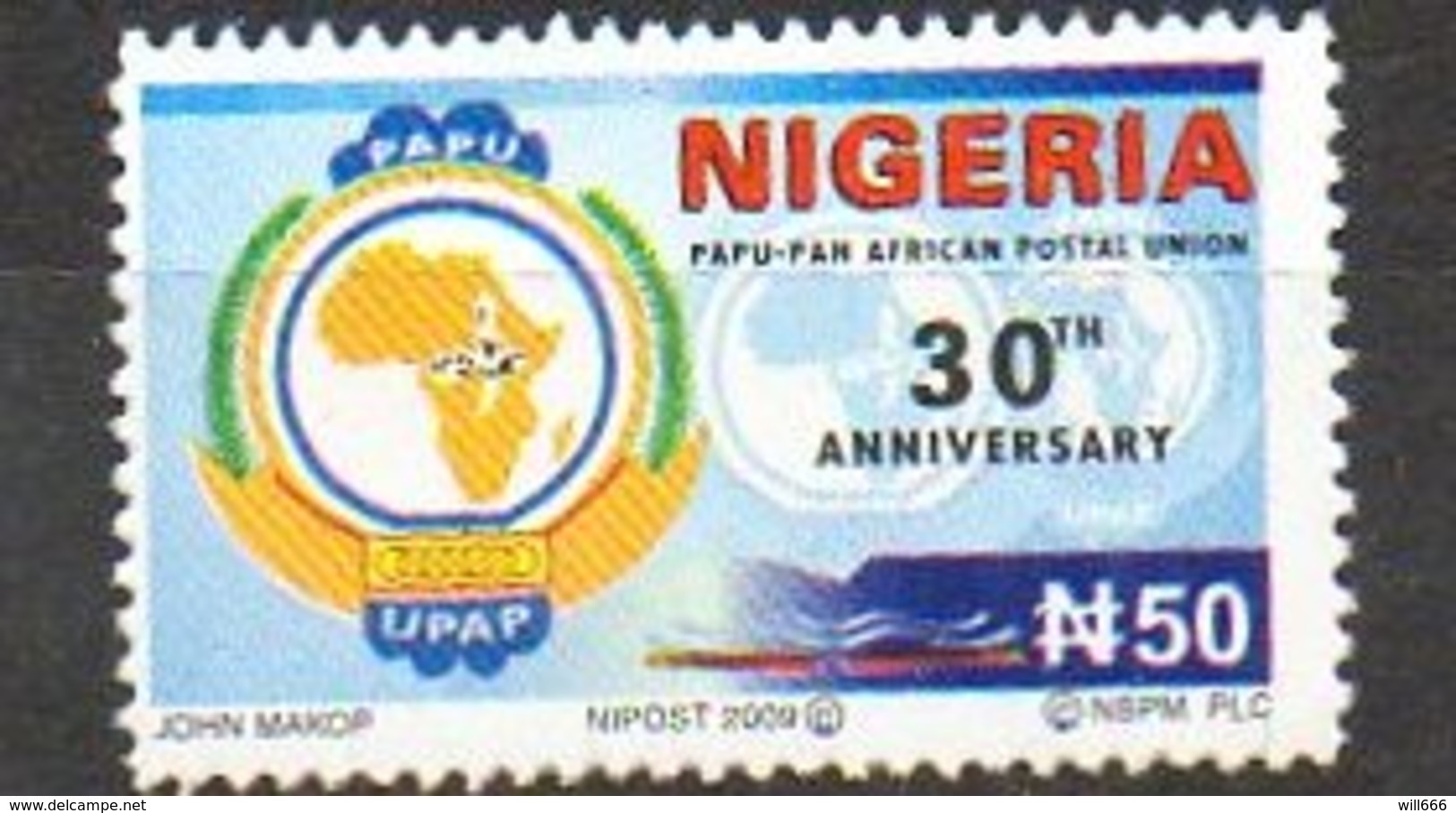 2009 NIGERIA - Papu - Nigeria (1961-...)