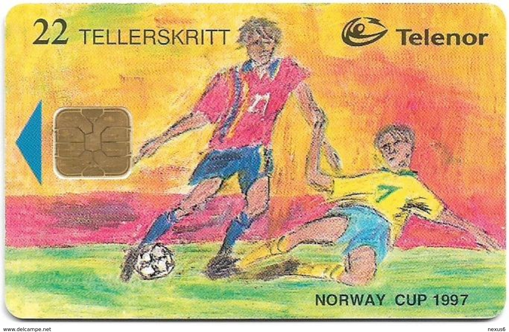 Norway - Telenor - Norway Cup 1997 - N-99 - 05.1997, 50.000ex, Used - Norvegia