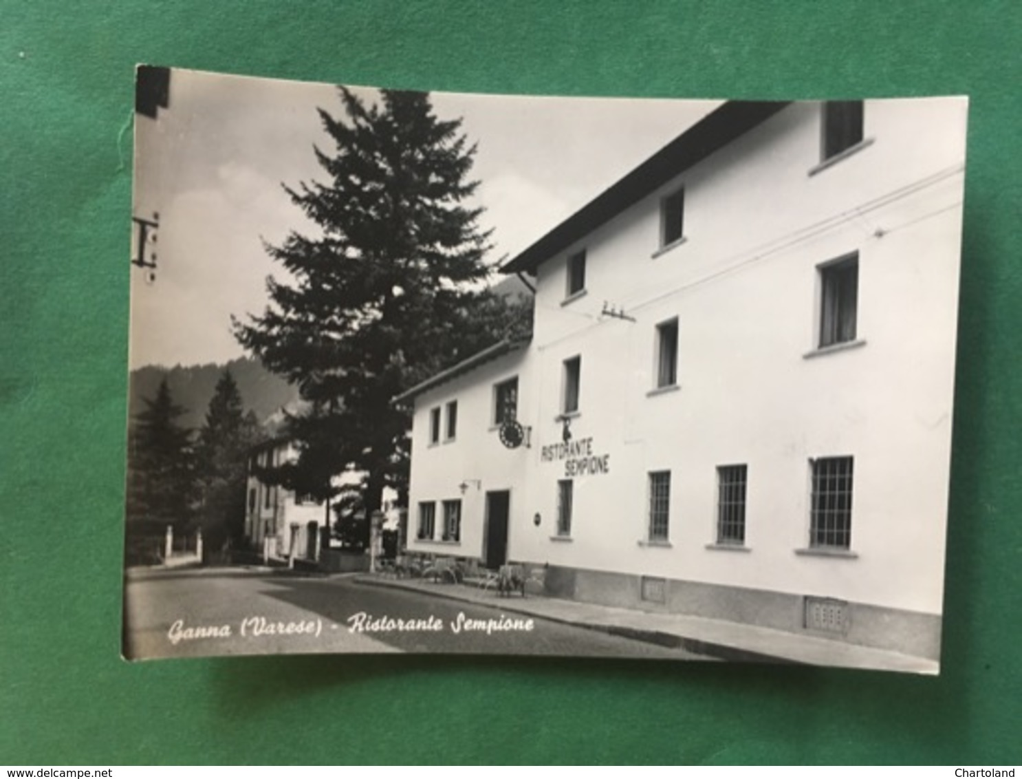 Cartolina Ganna - Varese - Ristorante Sempione - 1960 Ca. - Varese