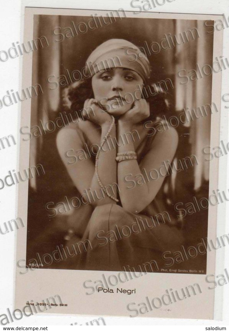 POLA NEGRI - Attore Attrice Cantante Musica Film Movie Spettacolo - Fotografica - Acteurs