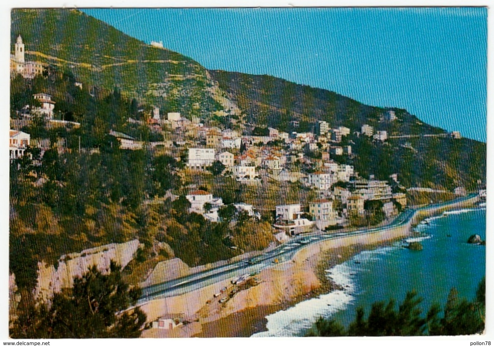 BERGEGGI - PANORAMA DA PONENTE - SAVONA - 1975 - Savona