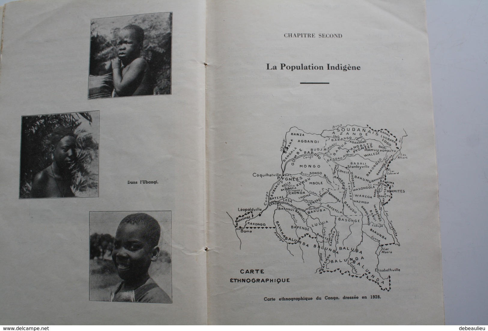 1941, La vie du Noir au Congo par P. Dieudonné Rinchon, éditions Atlas Uccle, avec dédicace de l'auteur