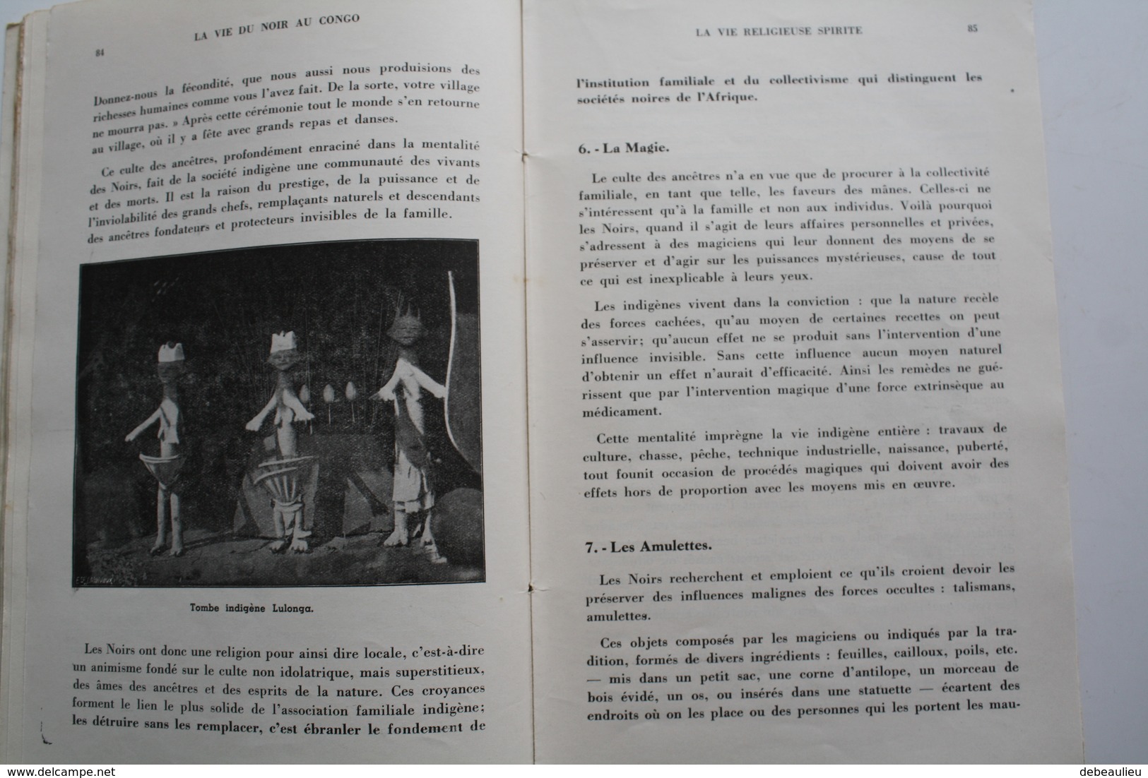 1941, La vie du Noir au Congo par P. Dieudonné Rinchon, éditions Atlas Uccle, avec dédicace de l'auteur