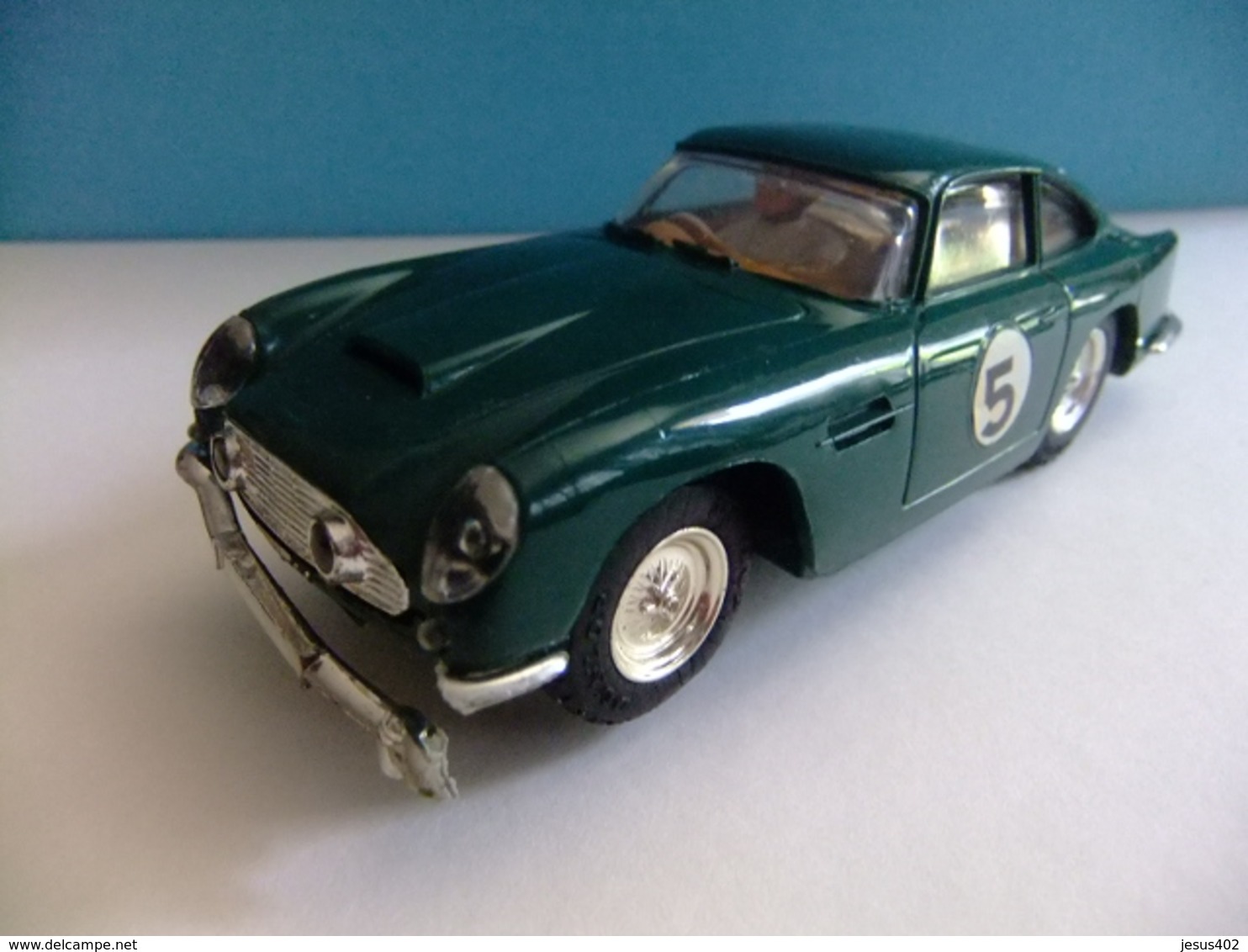 SCALEXTRIC Triang ASTON MARTIN DB 4 GT MM / C 68 Verde N 5  Made In England - Autorennbahnen