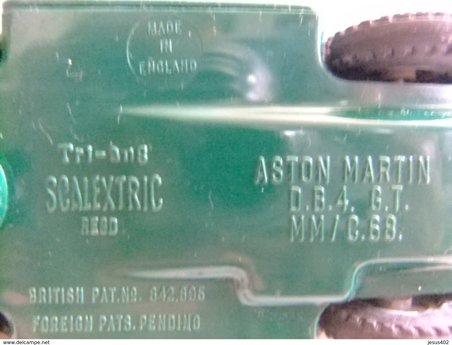 SCALEXTRIC Triang ASTON MARTIN DB 4 GT MM / C 68 Verde N 5  Made In England - Autorennbahnen