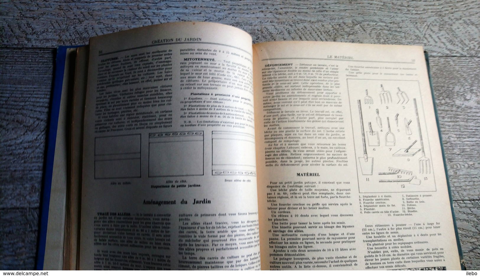 Guide Clause 1947 Traité Des Travaux Du Jardinage Horticulture Potager Calendrier Arboriculture Légumes Fleurs - Garden