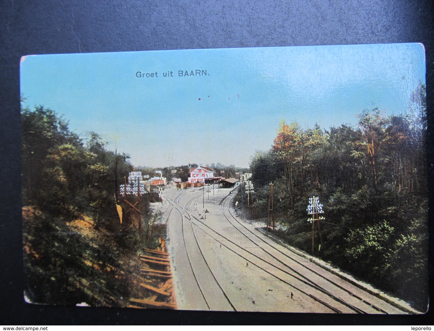 AK BAARN Bahnhof Ca.1920 // D*39024 - Baarn