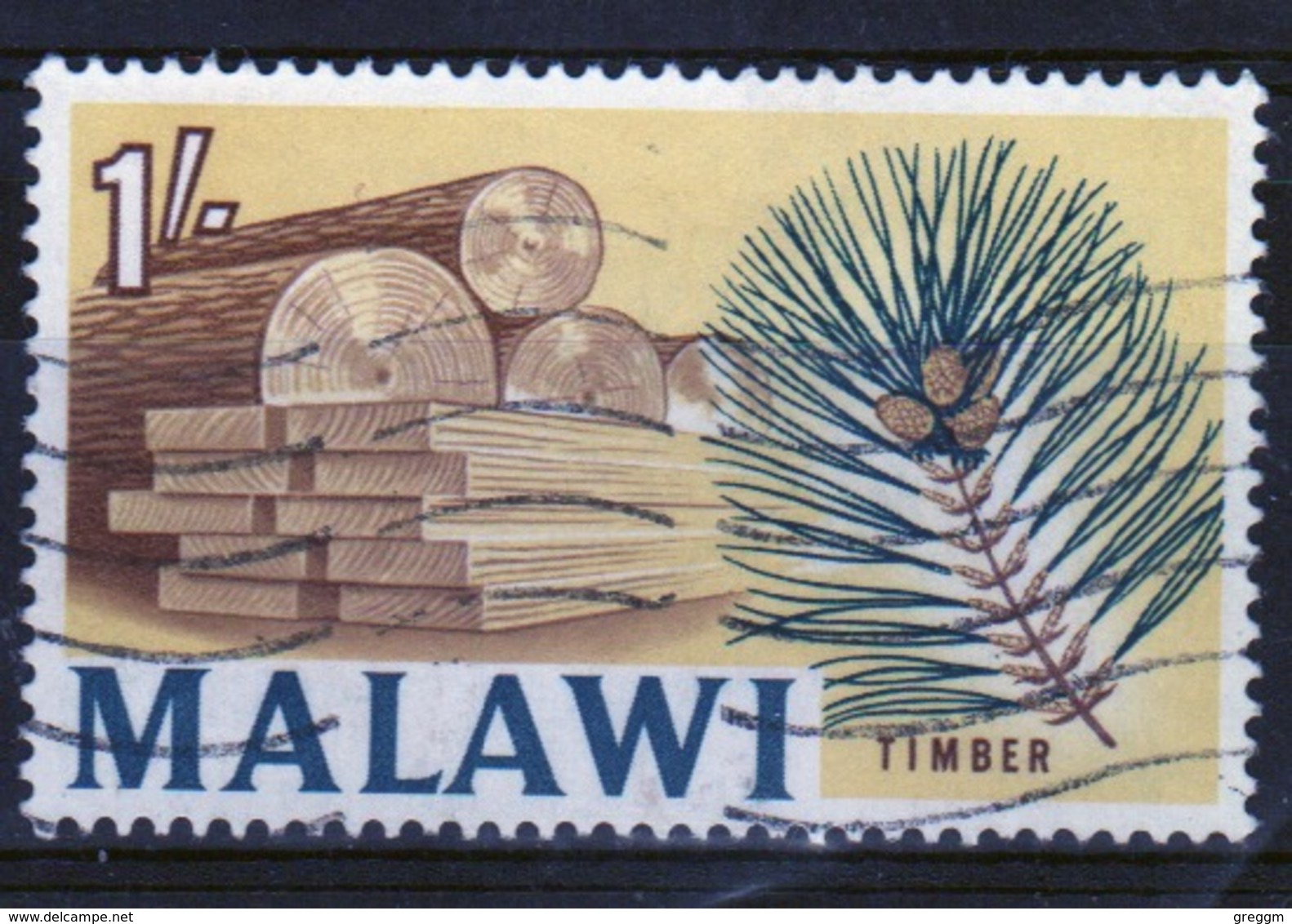 Malawi 1964 Single 1s Stamp From The Definitive Set. - Malawi (1964-...)