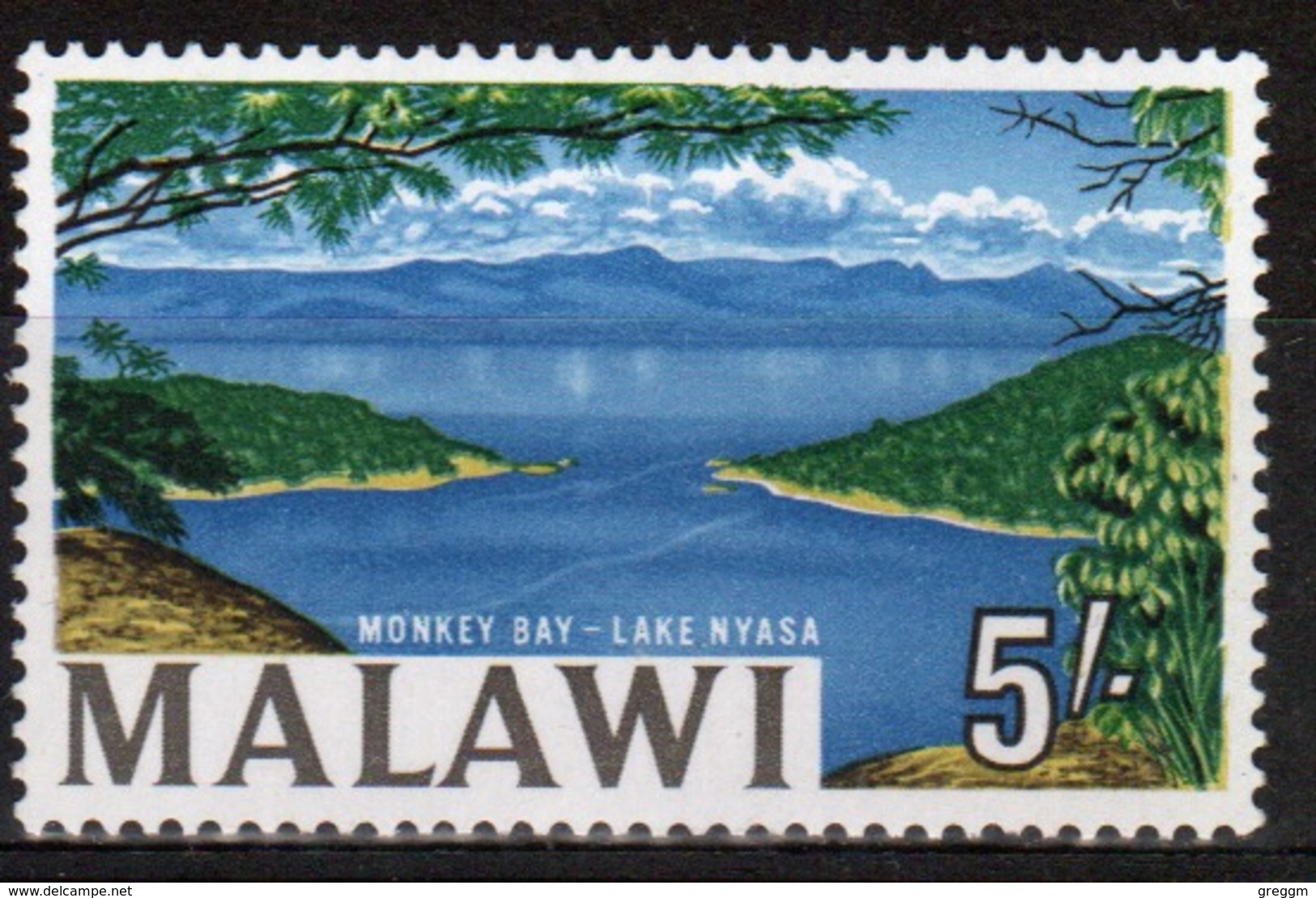 Malawi 1964 Single 5/- Stamp From The Definitive Set. - Malawi (1964-...)