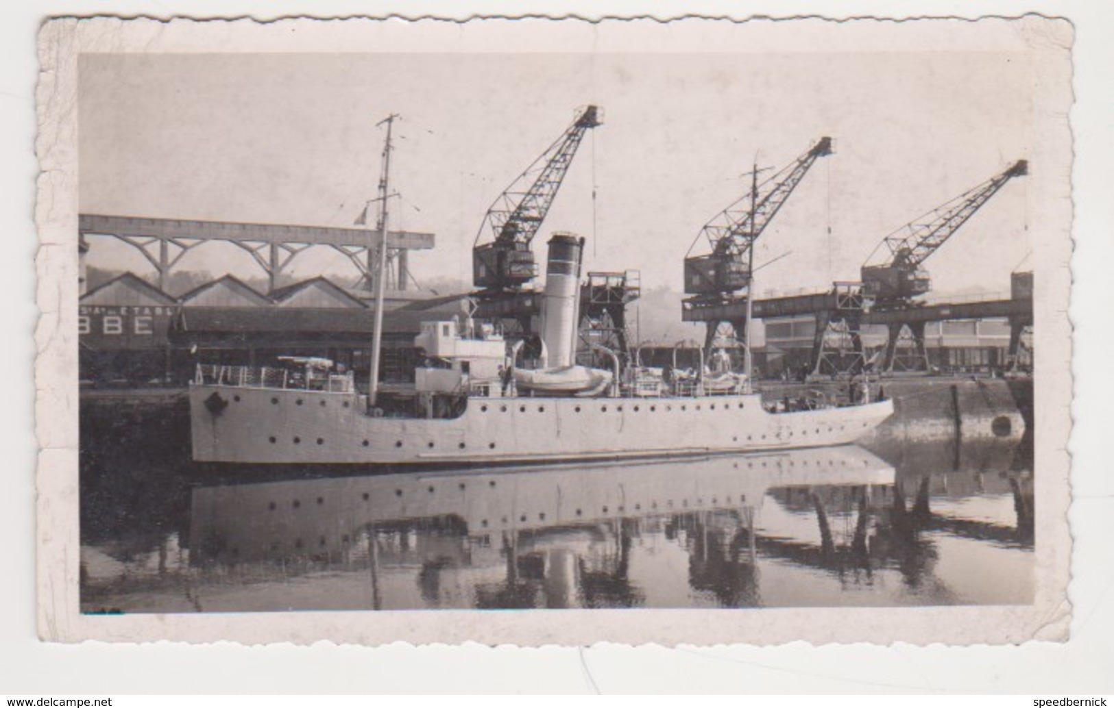 78 PLC - Photo Bateau Chantier Naval- Autour Des Années 30? -lot Le Coz - - Boats