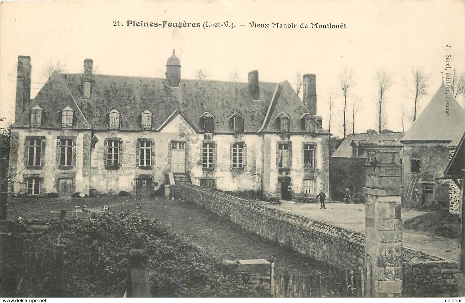 PLEINE FOUGERES VIEUX MANOIR DE MONTLOUET - Sonstige & Ohne Zuordnung