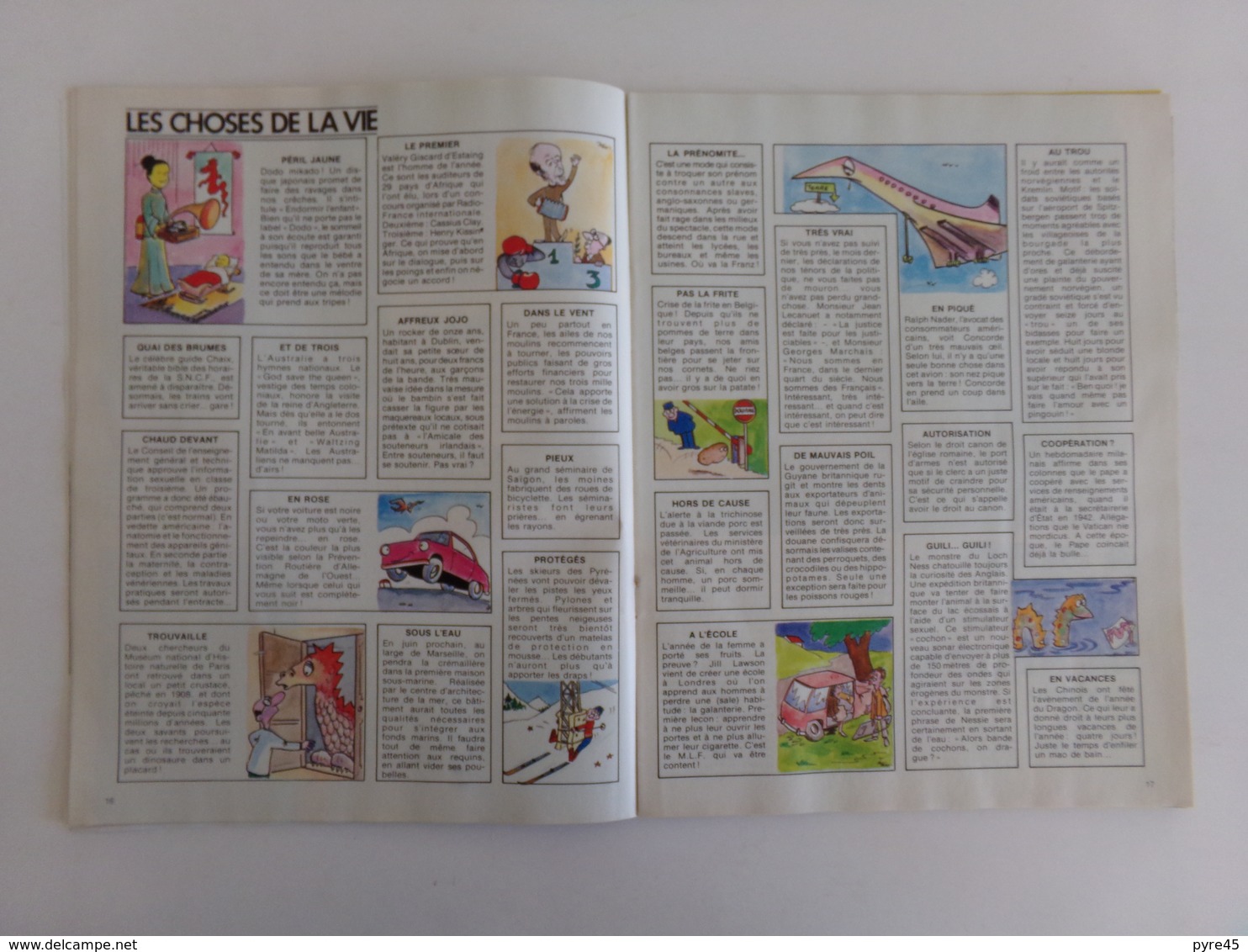 Revue " MS magazine " n° 3, 1976, Elton John, Dominique Rocheteau,...