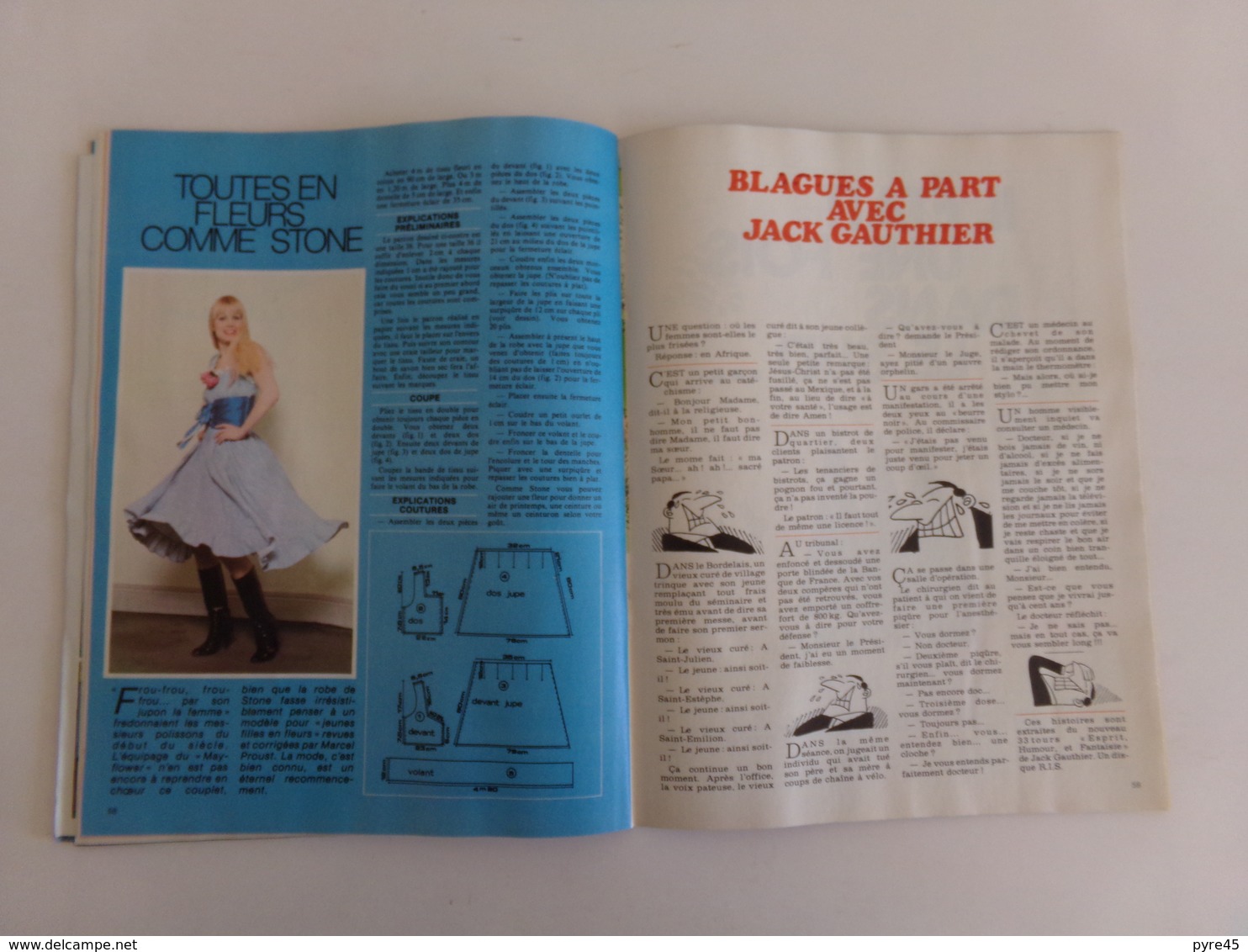 Revue " MS magazine " n° 3, 1976, Elton John, Dominique Rocheteau,...
