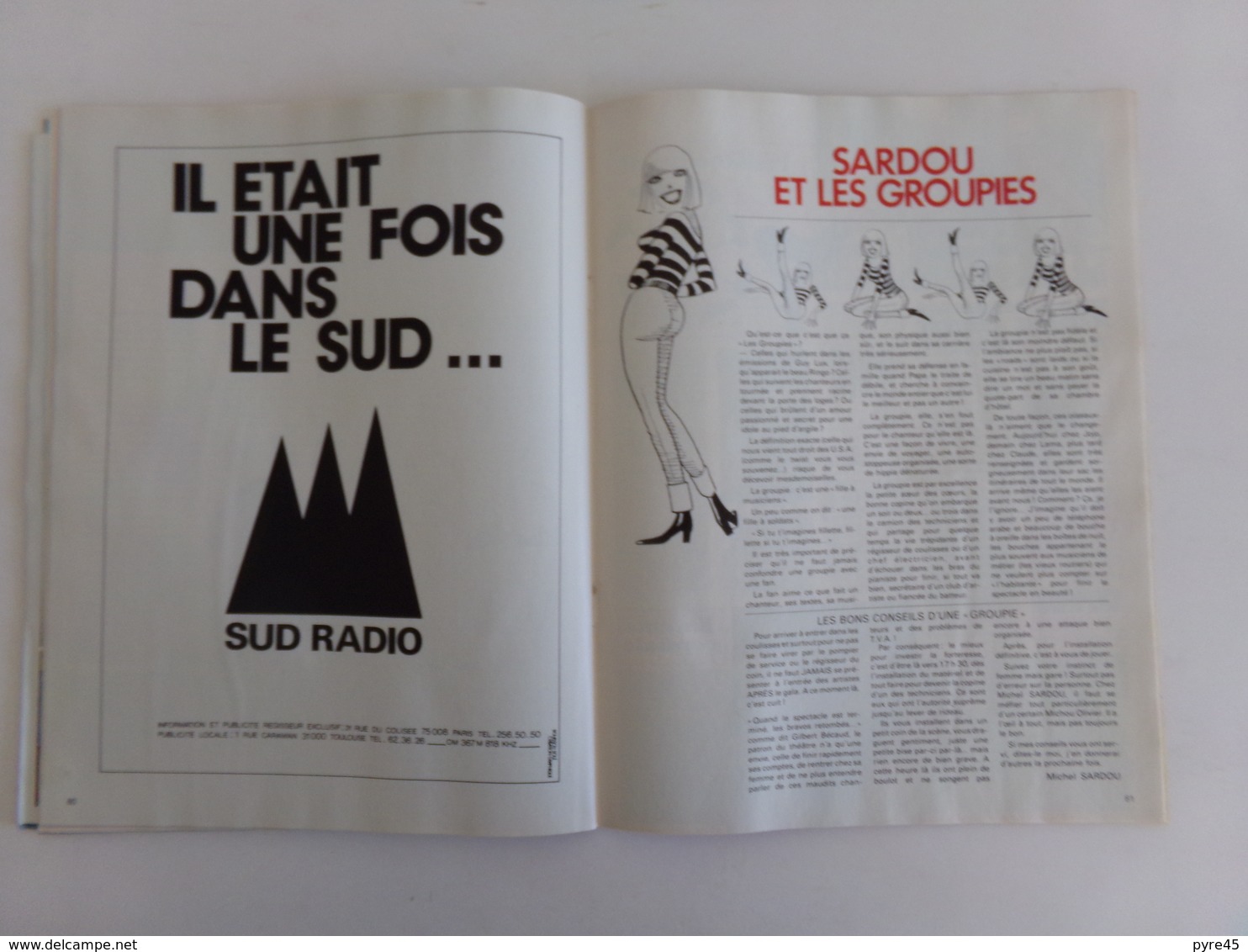 Revue " MS magazine " n° 3, 1976, Elton John, Dominique Rocheteau,...