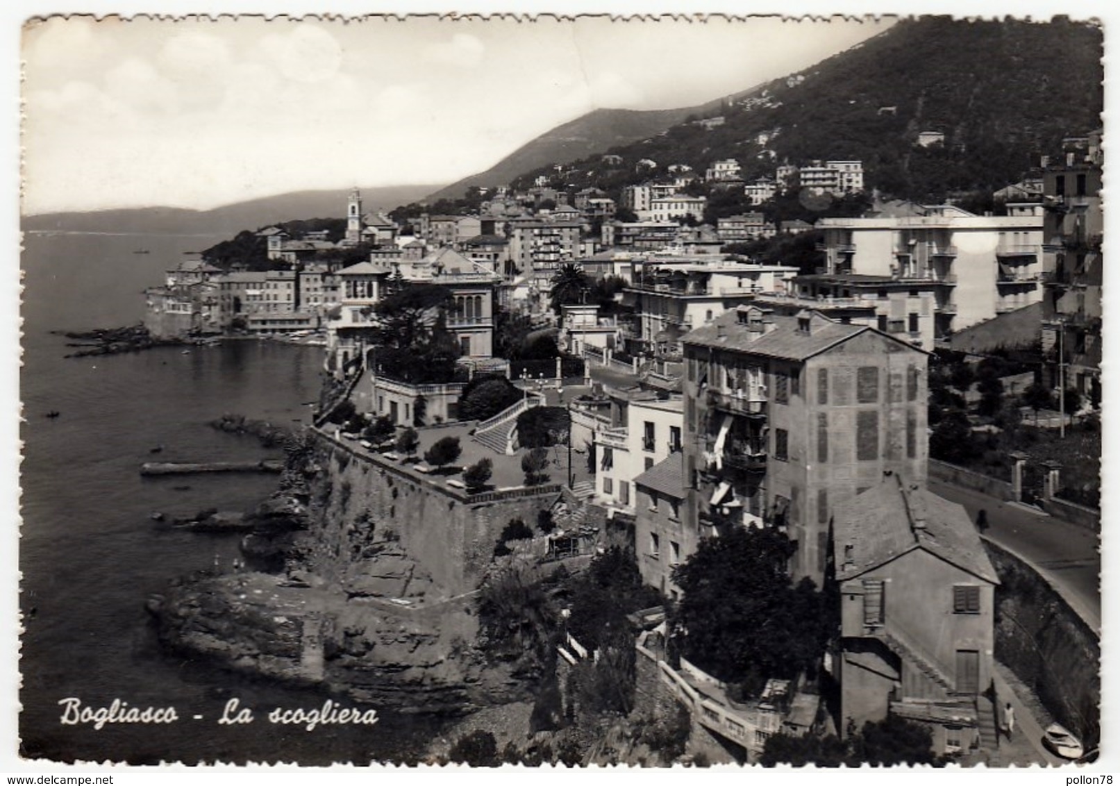 BOGLIASCO - LA SCOGLIERA - GENOVA - 1958 - Genova