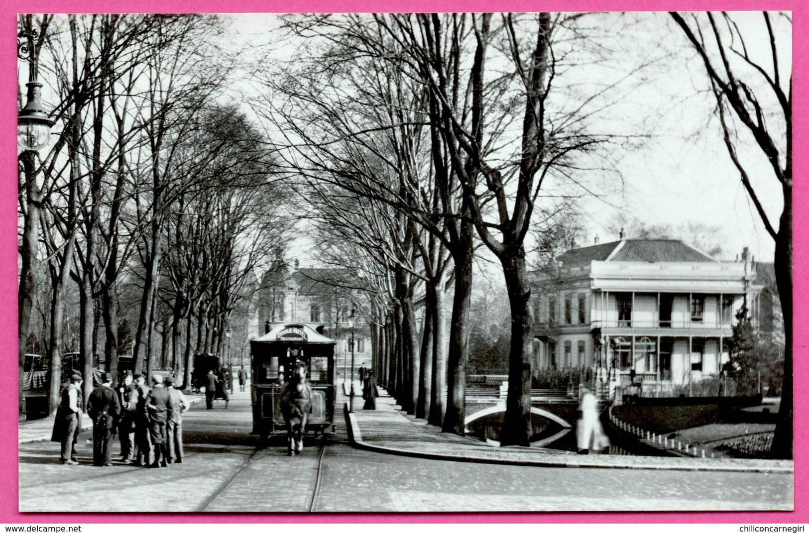 Zo Was Dordrecht - Stationsweg Omstreeks 1905  - Tramway Tiré Par Un Cheval - Animée - Foto Verz. W. MEIJER - Dordrecht