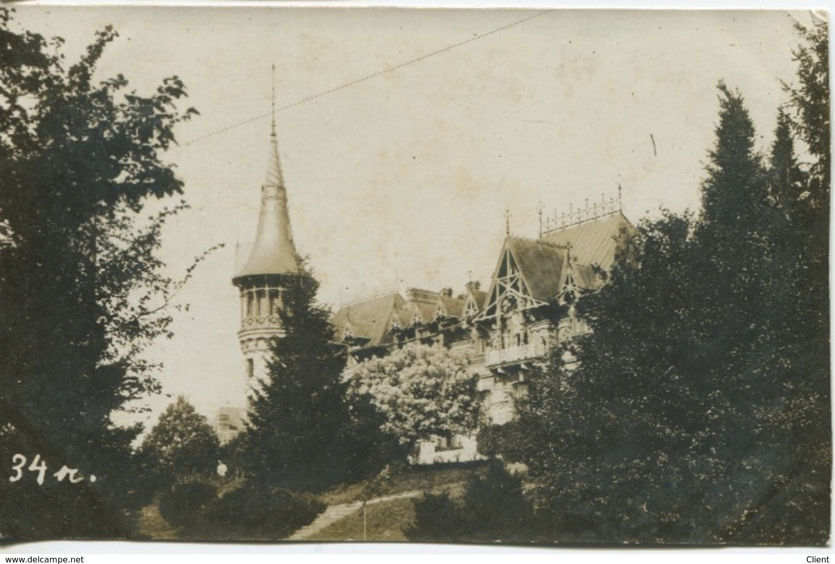 DEUTSCHLAND - POLEN - FELDPOST - BIALYSTOK Jagdschloss Des Zaren 1915 Foto-Karte Rare-Selten - Polen