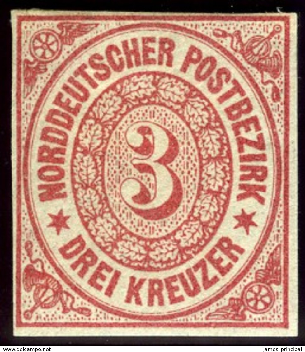 North German Confederation. Sc #9. Mint. VF. OG. - Other & Unclassified