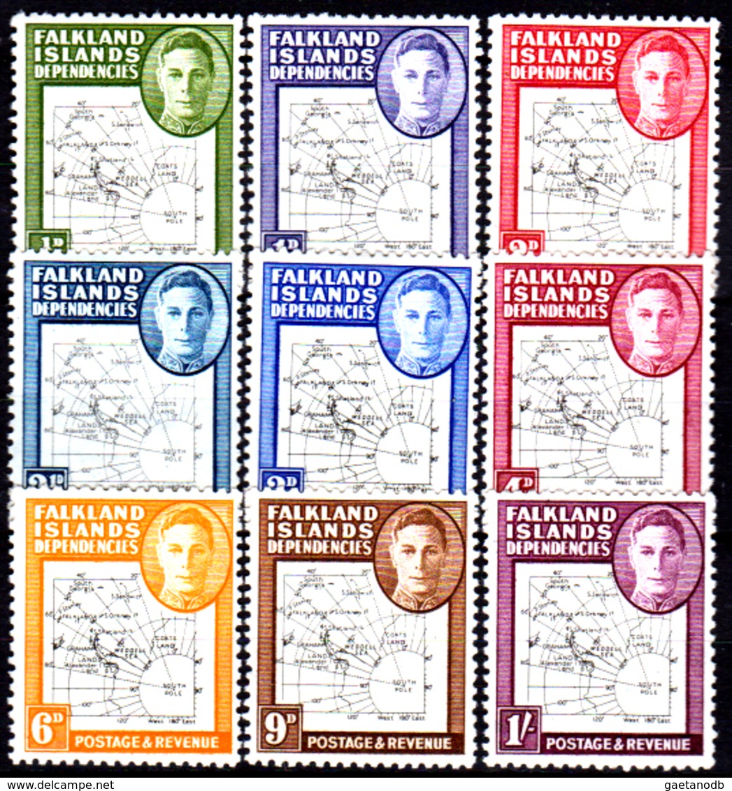 Falkland-0039 - Emissione 1946-48 (+) LH - Senza Difetti Occulti. - Falkland