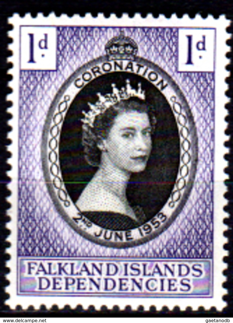 Falkland-0043 - Emissione 1953 (++) MNH - Senza Difetti Occulti. - Falkland